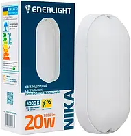 Настенный светильник ENERLIGHT NIKA 20Вт 5000К IP65 (NIKA20SMD80NMS) с датчиком движения