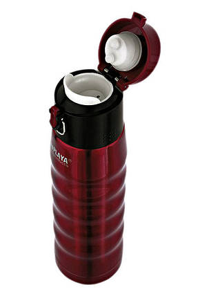 Термос 0,5 л, BubbleSafe, червоний УЦІНКА, фото 2