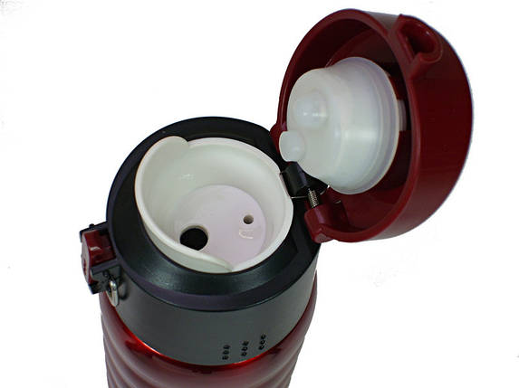 Термос 0,5 л, BubbleSafe, червоний УЦІНКА, фото 3