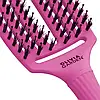 Щітка для волосся Olivia Garden Finger Brush Combo Medium Bright Pink, фото 2