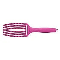 Щетка для волос Olivia Garden Finger Brush Combo Medium Bright Pink