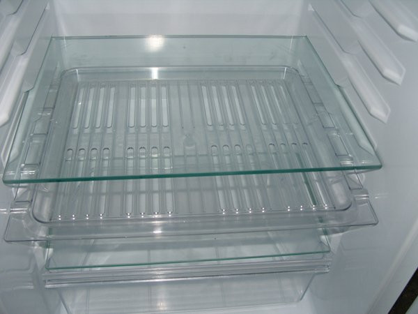 Полиця для холодильника з гартованого скла 52х40 см