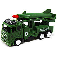 Машинка A-Toys военная с ракетой 18.5см, K188-15D