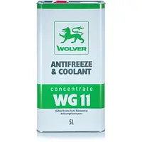 Концентрат антифризу WOLVER ANTIFREEZE & COOLANT CONCENTRATE WG11 зелен. 5