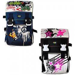 Ранець "TIGER" короб, ортопедична спинка, водостійкий, 2 види.