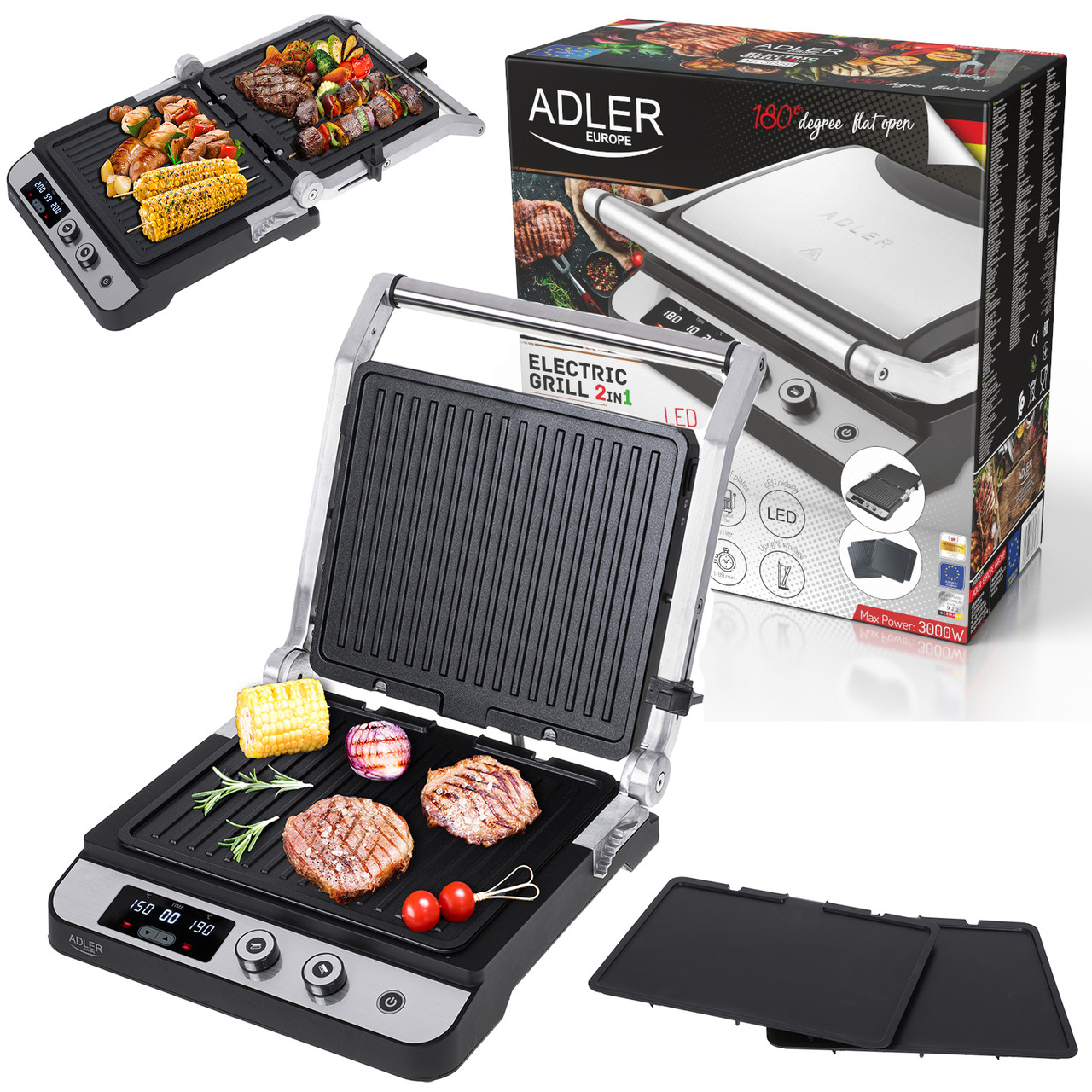 Електрогриль Adler AD 3059