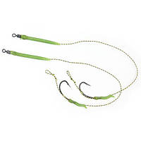 Поводок карповый Fishing ROI Arm Carp Hook 8245B №4 25lb 2шт