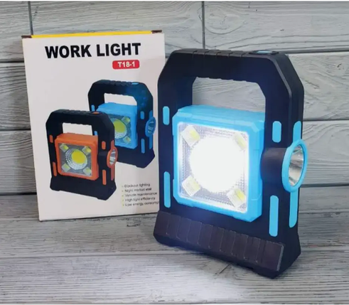 Кемпінговий переносний ліхтар Work Light T18-1/акумуляторний USB BR00014, фото 2