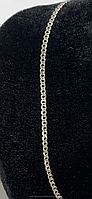 Серебряная цепочка 925 пробы плетение моно лиза 50 см.