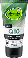 Органічний крем проти зморшок alverde MEN Active Nature Q10, 50 мл