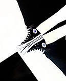 Кеди Converse All Star високі чорні конверси класичні конверс ол стар, фото 3