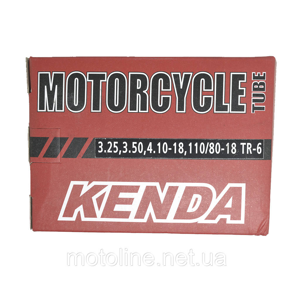 Камера Kenda 3.25, 3.50, 4.10-18, 110/80-18 TR-6