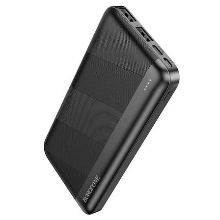УМБ Power Bank (зовнішній акумулятор) Borofone BJ27 Pindar 10000 мАг Чорний (BJ27B), фото 1