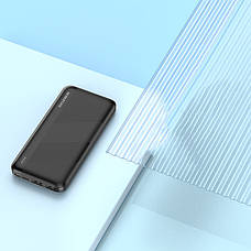 УМБ Power Bank (зовнішній акумулятор) Borofone BJ27 Pindar 10000 мАг Чорний (BJ27B), фото 5