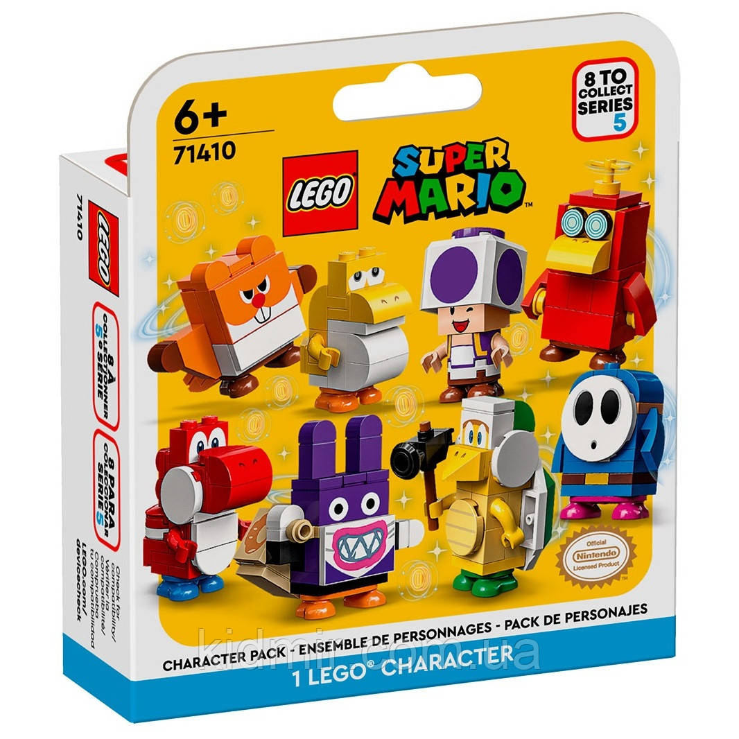 Конструктор LEGO Super Mario 71410 Фігурки персонажів 5 серія