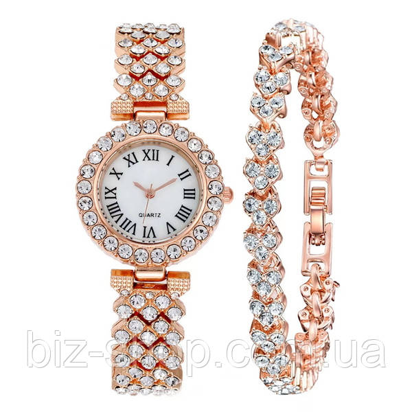 Жіночий класичний годинник CL Queen з браслетом у подарунок