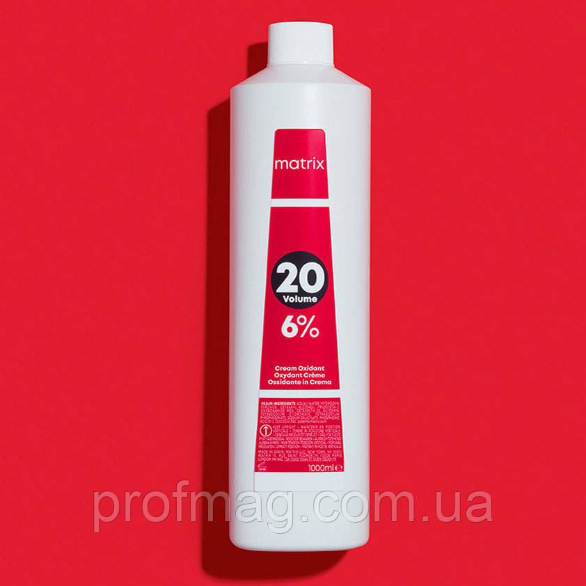 Окислювач для фарб, Matrix SoColor Beauty Creme Oxydant окислювач 6% (20 Vol ) 1000 мл