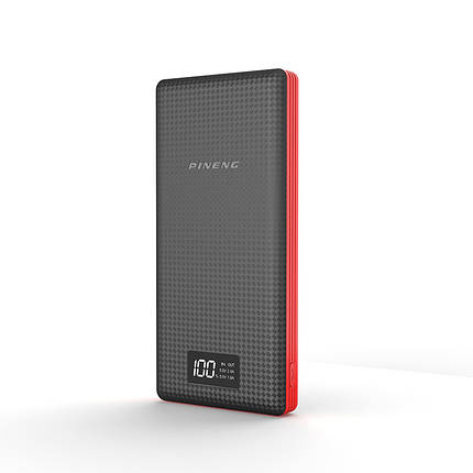 Зовнішній акумулятор Power Bank Pineng PN-969 20000 mAh Black, фото 1