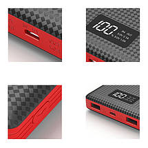 Зовнішній акумулятор Power Bank Pineng PN-969 20000 mAh Black, фото 4