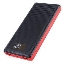 Зовнішній акумулятор Power Bank Pineng PN-969 20000 mAh Black, фото 6