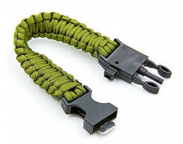 Браслет виживання з Паракорду Af 001 Ks Green
