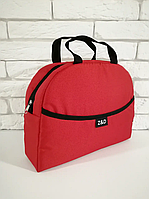 Универсальная, вместительная, подвесная сумка Z&D к прогулочной коляски с креплениями, органайзер для мамочек Красный