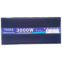 Инвертор Tigee Power 3000W 022 12 на 220V чистый синус (розетка,экран) | Инвертор 3000W 12V-220V (11107 -LVR)