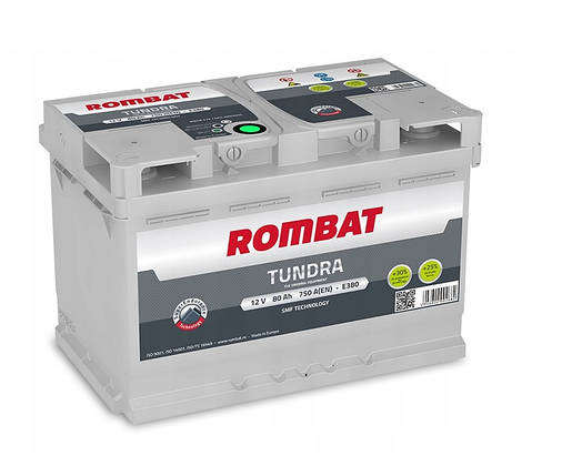 ROMBAT TUNDRA 80Ah 750 En, фото 2