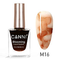 Акварельные капли CANNI Blooming Liquid Marble Gel 16, 15 мл