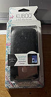 Шкіряний чохол (книга)  Samsung Galaxy S III mini I8190 s3 чорний шкіра