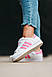 Жіночі Кросівки Adidas Superstar White Pink 36-37-40, фото 8