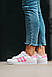 Жіночі Кросівки Adidas Superstar White Pink 36-37-40, фото 6