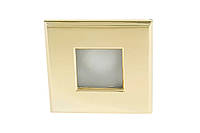 Світильник на стелю для хамама Nobile WT50Q (квадратний) Gold