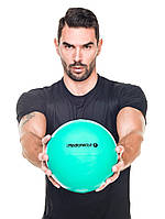 Мяч 0,5 кг для профилактики и реабилитации медбол Medicineball 14 см зеленый L 68