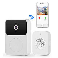 Домофон з камерою WiFi і датчиком руху Doorbell X9 / Розумний дверний відеодомофон для дому