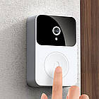 Домофон з камерою WiFi і датчиком руху Doorbell X9 / Розумний дверний відеодомофон для дому, фото 2