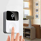 Домофон з камерою WiFi і датчиком руху Doorbell X9 / Розумний дверний відеодомофон для дому, фото 7
