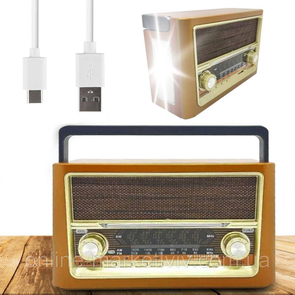 Портативне FM-радіо з USB, Bluetooth, Everton RT-321 / Радіоприймач акумуляторний