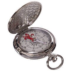 Компас магнітний у закритому корпусі Zelart J35-1 Silver