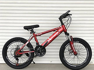 Дитячий швидкістний велосипед TopRider 509 20" червоний