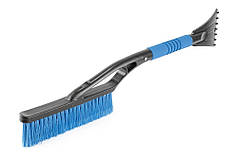Щітка для снігу автомобільна MASTERTOOL 560 мм зі шкребком 105 мм 84-0021