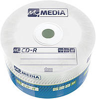 CD-R MyMedia (69201) 700MB 52x Matt Silver Wrap 50шт