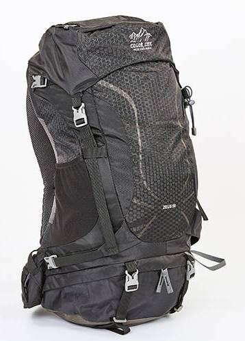 Туристичний рюкзак каркасний COLOR LIFE TY-5308 50л чорний