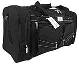 Сумка дорожня KAIMAN 70 см чорна S700401, фото 2