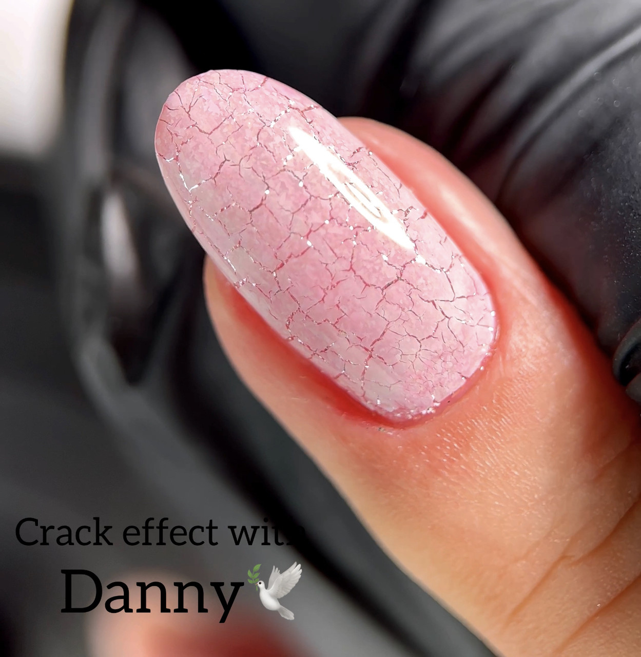 Гель-лак DANNY CRACK EFFECT White (КРАКЕЛЮР) БІЛИЙ 8 мл