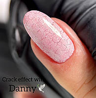 Гель-лак DANNY CRACK EFFECT White (КРАКЕЛЮР) БЕЛЫЙ 8 мл