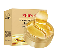 Тонізуючі Гідрогелеві Патчі Золото 24k ZHIDUO, з Гіалуроновою кислотою і Вітаміном Е, 60шт