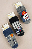 Шкарпетки дитячі махрові на новонароджену дівчинку 6 міс ARTI
