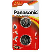 Батарейка Panasonic Lithium CR2032 Black 2 шт, таблетка