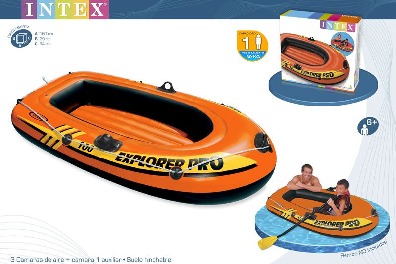 Intex надувний човен 58355 Explorer Pro 100